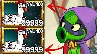 Plants vs Zombies 2 Hack  Zombie Chicken  MAX POWER-UP Primal PvZ 2