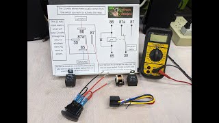 Relays, Rocker Switches and Fuse Panel Wiring Explained