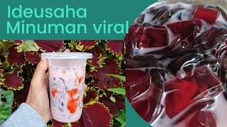 Pasti ketagihan minuman viral es jelly drink #idejualan #idejualan ramadhan#shortsvideo #shorts