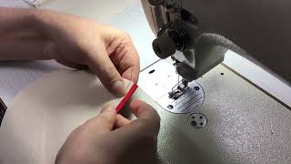 Sewing a Hong Kong bind