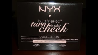 NYX Butt Naked Turn The Other Cheek Pallet Swatches & Review