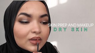 Dry Skin Prep for Makeup Application #makeup #skinprep