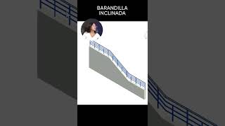 #barandilla inclinada en #revit - Tutoriales de #revitbim