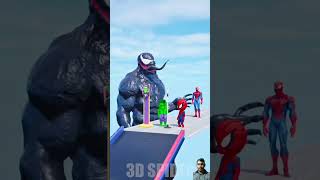 Dinosaur Challenge | Gangnam Style Dance | VENOM x Joker x Spidey x Hulk x Spiderman #short #gta5