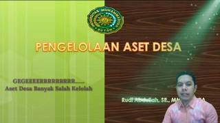 Pengelolaan Aset Desa