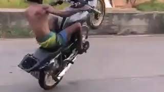 Gral de Honda cg prata 🤤 só gral com manobras fodas😮