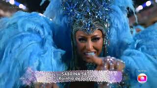 Sabrina Sato samba desfile Vila Isabel 2022