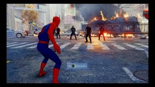 Marvel's Spider-Man_PS4 سبايدر مان من هنا بداية المغامرة والاكشن المقطع الاول