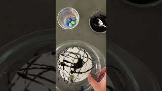 Spiderweb Marble Rolling #artforkids #halloweencraft