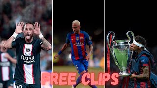 NEYMAR JR FREE CLIPS | 4K UPSCALED | NO WATERMARK