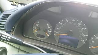 How to Remove Speedometer Cluster from Mercedes CLK430  2000 for Repair.