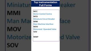 Important Instrumentation Terms #5