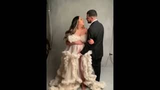 Puffy Tulle Robe for Maternity Photoshoot