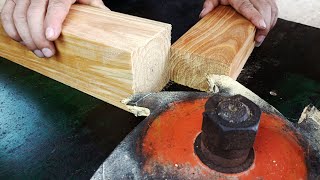 Millions of people do not know about this invention, the old carpenter's perpendicular tenon