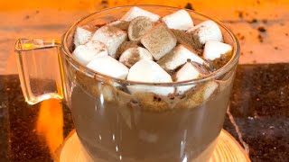 الطريقة الصحيحة لألذ واطيب هوت شوكليت |مشروب ساخن بطعم رهيب Hot chocolate