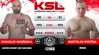 Finále KSL 2018/2019 - Rado Gonšenica vs Rastislav Kvočka (-120kg)