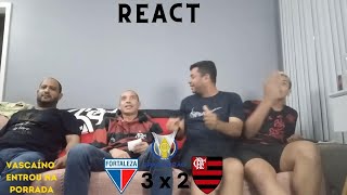 REACT FORTALEZA 3 X 2 FLAMENGO | MELHORES MOMENTOS | NÃO PODEMOS LARGAR O BRASILEIRO ASSIM!