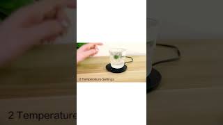 How to make coffee with electric Coffee mug warmer. Make coffee and tea in just 2 minutes.#shorts