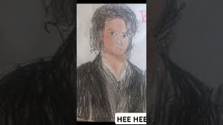 Michael Jackson "Bad" art by side #music #michaeljackson #bad