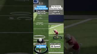 Fastest Penn State Player vs Slowest Ohio State Player Who Will Win?