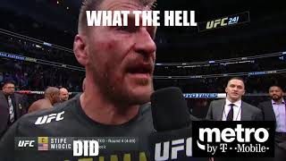 Everything you need to know about Stipe Miocic in 41 seconds