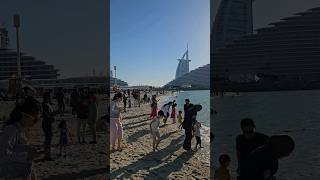 Burj Al Arab Jumeirah Beach Dubai 4k 2024