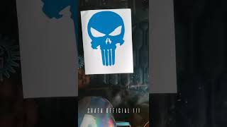 Stiker, MANUAL CUTTING !!! The Punisher