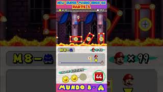 New Super Mario Bros DS 8 🏰 Parte 1