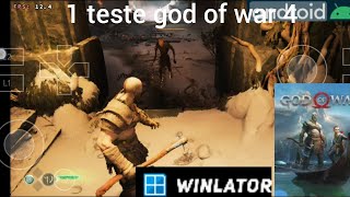 POCO F5 GOD OF WAR 4 WINLATOR Android primeiro  teste  👊