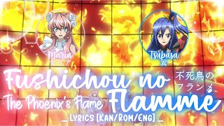 【MV】【TVSize】『Fushichou no Flammé』— Kazanari Tsubasa x Maria Cadenzavna Eve — Lyrics[Kan/Rom/Eng]