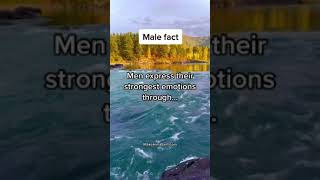 Male Fact – How Men Express Their Strongest Emotions #shorts