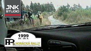 X. Horácká Rally 1999 - P. Poulík - J. Jugas (OnBoard)