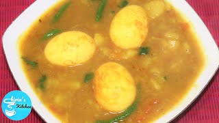 ঝটপট ডিম দিয়ে আলু ডাল রান্না (টিপসসহ) | Bangla Beginner Recipe | Shirin's Kitchen