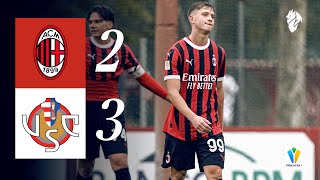 Ten-man Rossoneri pegged back and beaten | AC Milan 2-3 Cremonese | Highlights U20 | Primavera