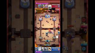 When Firecracker projectiles misses an inch twice! Mortar Cycle Clash Royale