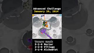 BTD 6 Advanced Challenge | Jan. 20, 2024 #btd6 #advancedchallenge #bloonstd6 #gameplay #gaming