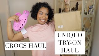 Uniqlo, Crocs Try-On Haul And Tips