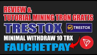 Cara Dapetin TRON Gratis dari Website CloudMining TRESTOX