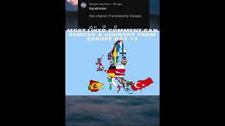 Most liked comment can remove a country from Europe day 14 #shorts