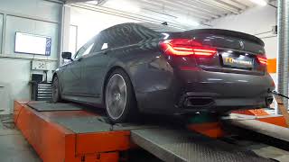 Chiptuning BMW G11 740D 320KM - STAGE 1 + Intercooler - 430KM