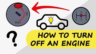 How To Turn Off A Car Engine | DRIVING EXPLAINED | E04