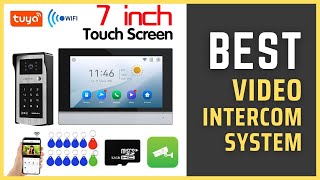 Best Smart Video Intercom - Touch Screen Video Intercom System Doorbell on Aliexpress