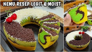 ini resep yg kalian cari‼️cuma pakai 3 telur tapi hasilnya super legit,moist dan enak banget👌