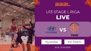 BC Hyundai 2012 vs KV Team 2012 | BBBL Boys U13