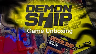 Demon Ship: Game Unboxing