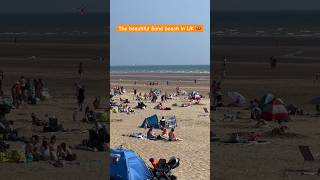 Camber Sands one of the beautiful sand beach 😱 in the UK #travel #beach #uk