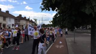 Protest against closure of De La Salle Ballyfermot