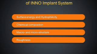 INNO implant surface modification