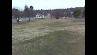 WL Toys V959 Quadcopter Review - Flight test POV from Ground and Quad