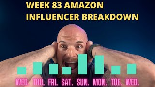 Amazon Influencer Program Week 83 Earnings Breakdown!